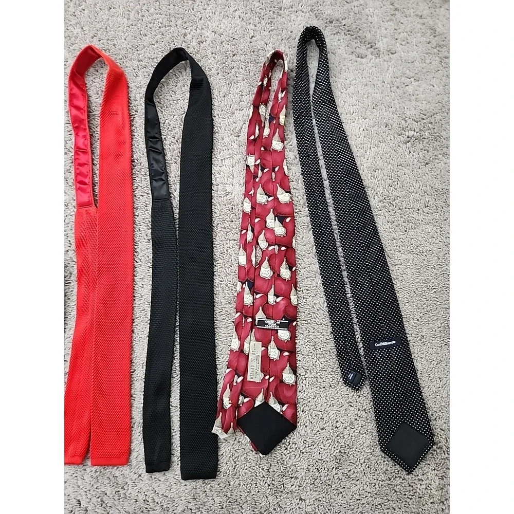 Lot of 10 Neck Tie Mens Classic Geometric Science Novelty Abstract